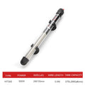 Tank heater with specifications on a white background