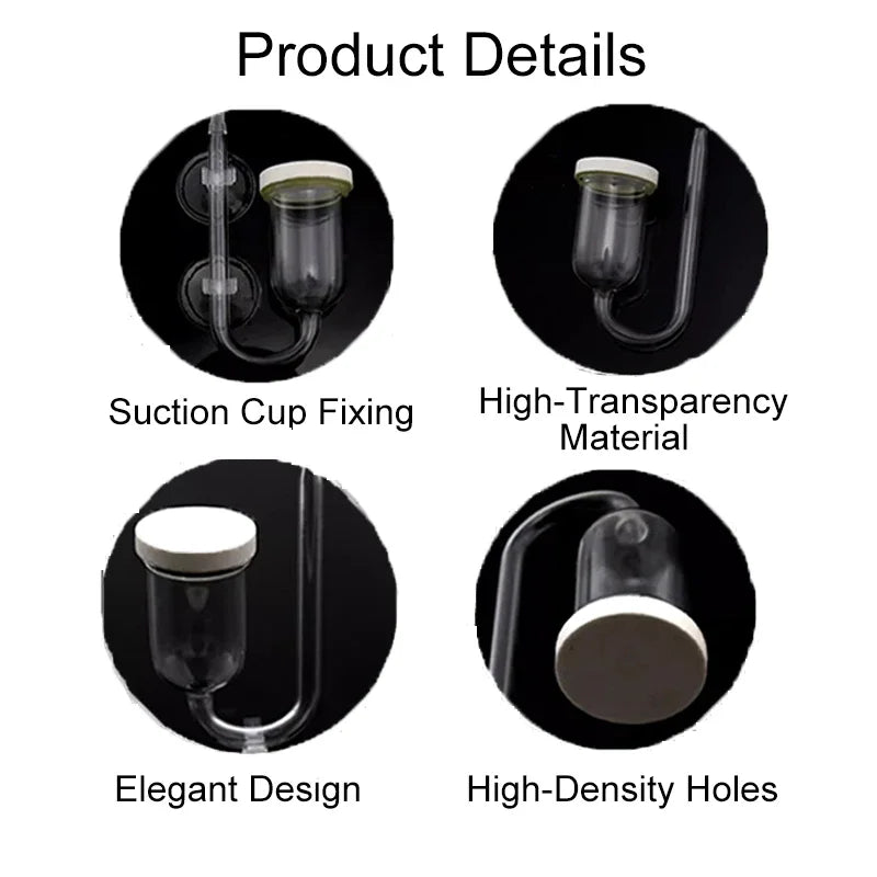 Product details of a suction cup fixture with features listed.